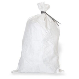 Dust Proof Size: 17x27, Pack of 10 Water and Oil Resistant RK Sandbags Empty Woven Polypropylene Sand Bags with Built-in Ties UV Protection 